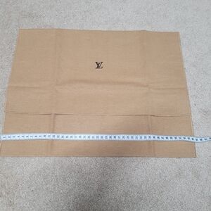 Louis Vuitton Beige Logo Dust Pouch